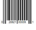 Barcode Image for UPC code 028921000091