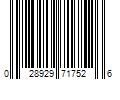 Barcode Image for UPC code 028929717526