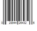 Barcode Image for UPC code 028944264326