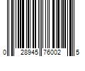 Barcode Image for UPC code 028945760025