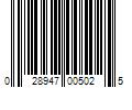 Barcode Image for UPC code 028947005025