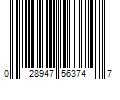 Barcode Image for UPC code 028947563747