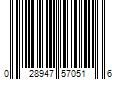 Barcode Image for UPC code 028947570516