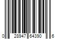 Barcode Image for UPC code 028947643906