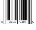 Barcode Image for UPC code 028947774495