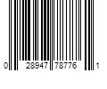 Barcode Image for UPC code 028947787761