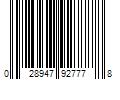 Barcode Image for UPC code 028947927778