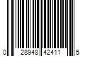 Barcode Image for UPC code 028948424115