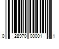 Barcode Image for UPC code 028970000011