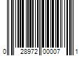 Barcode Image for UPC code 028972000071