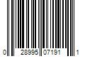 Barcode Image for UPC code 028995071911