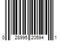 Barcode Image for UPC code 028995205941