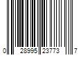 Barcode Image for UPC code 028995237737