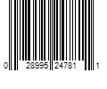 Barcode Image for UPC code 028995247811