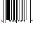 Barcode Image for UPC code 028995332227