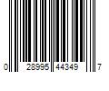 Barcode Image for UPC code 028995443497