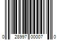 Barcode Image for UPC code 028997000070