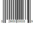 Barcode Image for UPC code 029000000339