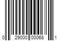 Barcode Image for UPC code 029000000681