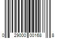 Barcode Image for UPC code 029000001688