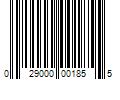 Barcode Image for UPC code 029000001855