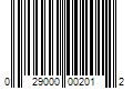 Barcode Image for UPC code 029000002012