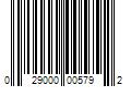 Barcode Image for UPC code 029000005792