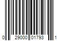 Barcode Image for UPC code 029000017931