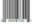 Barcode Image for UPC code 029000073241