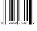 Barcode Image for UPC code 029000073302