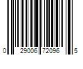 Barcode Image for UPC code 029006720965