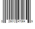 Barcode Image for UPC code 029012470649