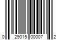 Barcode Image for UPC code 029015000072