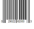 Barcode Image for UPC code 029022620003