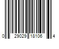 Barcode Image for UPC code 029029181064