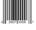 Barcode Image for UPC code 029037000067