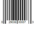 Barcode Image for UPC code 029038000073