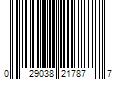 Barcode Image for UPC code 029038217877