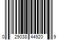 Barcode Image for UPC code 029038449209. Product Name: Gloria Vanderbilt Women's Amanda Colored Twill Straight-Leg Jeans - Marjan Rose