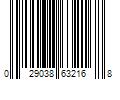 Barcode Image for UPC code 029038632168