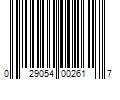 Barcode Image for UPC code 029054002617