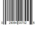 Barcode Image for UPC code 029054007025