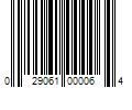 Barcode Image for UPC code 029061000064