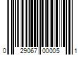 Barcode Image for UPC code 029067000051