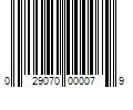 Barcode Image for UPC code 029070000079