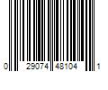 Barcode Image for UPC code 029074481041