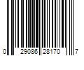 Barcode Image for UPC code 029086281707