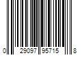 Barcode Image for UPC code 029097957158