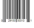 Barcode Image for UPC code 029100003131