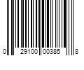 Barcode Image for UPC code 029100003858